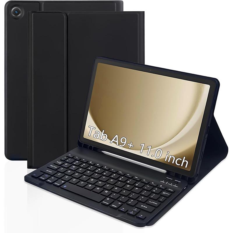 Samsung A9+ Tablet Case with Bluetooth Keyboard for 2025 A11+ Model