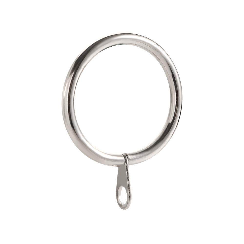6Pcs Metal Curtain Rings Curtain Accessories Curtain Rings Hanging Hooks for Curtains Rods Pole Voile Heavy Duty Rings