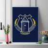 Everton FC Pattern  3pcs 100% Round Full Drill 5D DIY Diamond Painting Embroidery Cross Stitch Rhinestone Décor