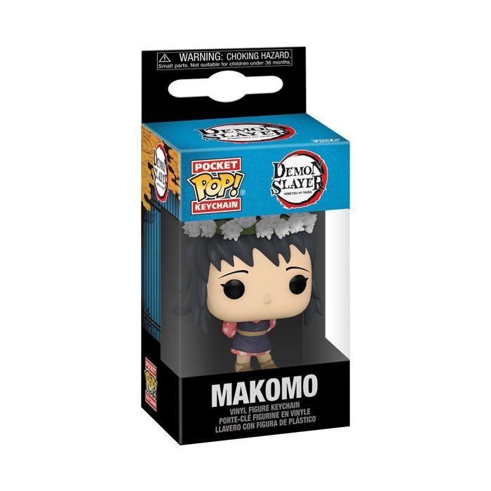 Funko Pocket Pop! Keychain: Demon Slayer - Makomo (Flower Headdress)