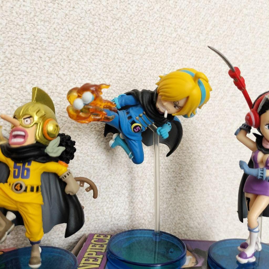 [USED] One Piece World Collectible Figure Mugiwara56 Mugiwara Boxed Opened Cover Illustration