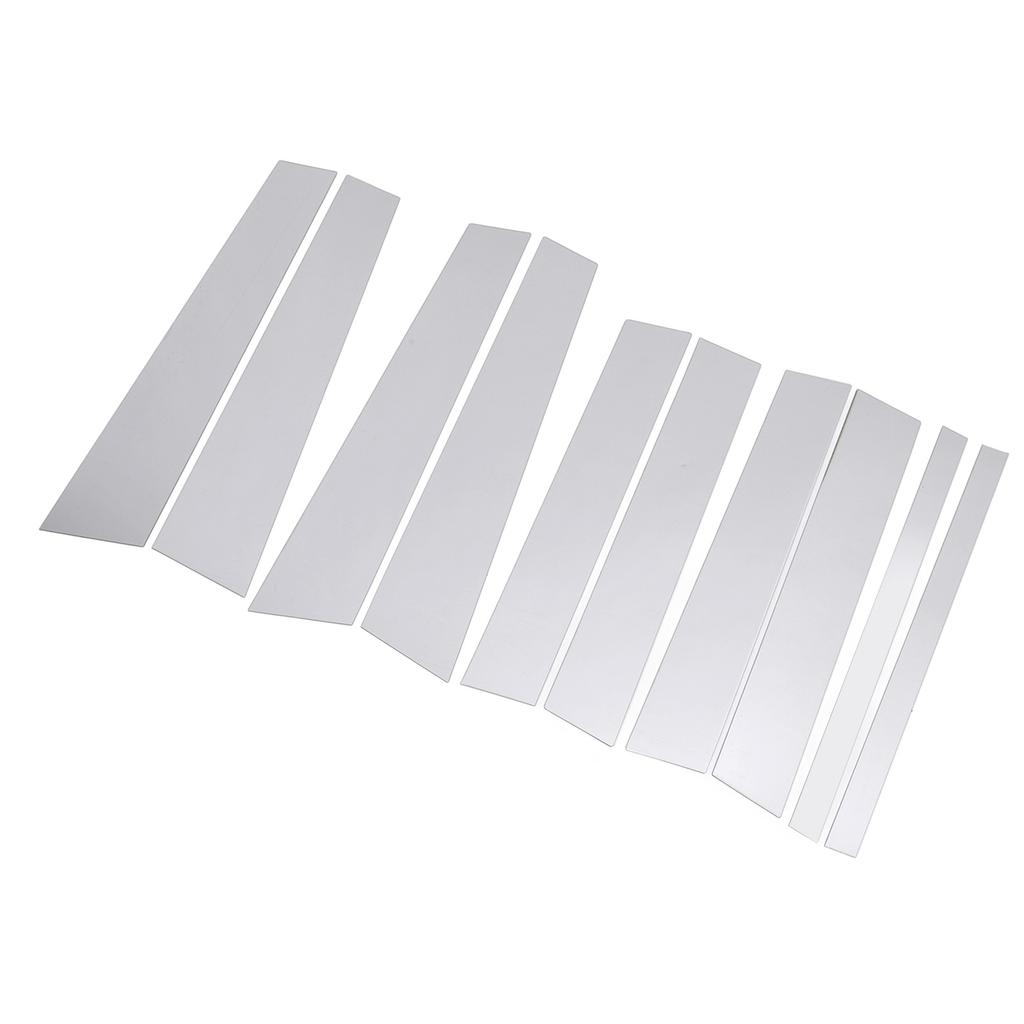 10 ST Pelarpostskydd Spegelyta Krom Pelarposter Ersättning för Benz GLClass X164