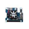 Power Over Ethernet HAT (F) for RPi 5 / CM 5, High Power,Onboard Cooling Fan,Metal Heatsink,Supports 802.3af/at Network Standard