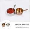60ml Pot Gravy Stainless Steel Milk Pan, Mini Sauce Pan, Sauce Pan, Saucepan, Non-Stick Cooking Pot