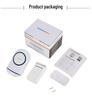 Wireless Smart Music Doorbell with Dual Alerts and Long-Range Elderly Call Button - Battery-Free