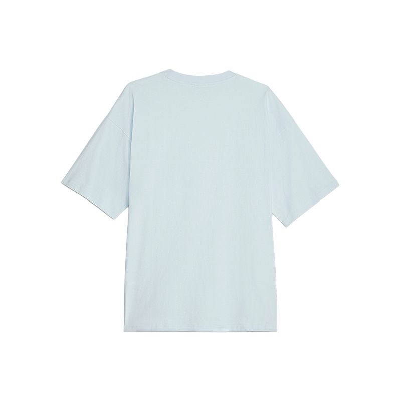 Puma Fashionable Casual Breathable Short Sleeve T-Shirt Men Tops Light-Blue 624677-69