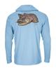 Cross-border SIMMS fishing suit UPF50 long-sleeved hoodie quick-drying breathable sunscreen clothes Luya outdoor T-shirt new