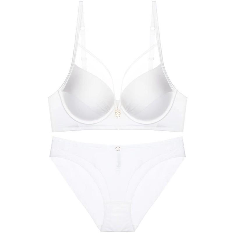 

Черный Сексуальный Полый Комплект Бюстгальтера для Женщин Классическое Бандажное Белье Кружевная Цветная Вставка Комфорт Пуш-Ап Бюстгальтеры и Трусики Комплекты Белья 80C