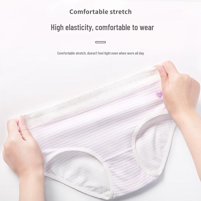 Ailier & Aurora Girls' Developmental Underwear 4-Pack