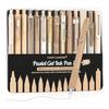 Four Candies Gel Ballpoint Pen Set, Cute Notebook Gel Pen, 0.5mm 12 Ballpoint Pens & 2 Highlighters, Easy To Scratch, Quick Dry Ink, Perfect for