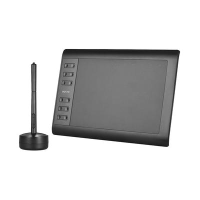 Bosto 10*6 "" Kabelloses digitales Grafik-Zeichentablett 8192 Level + Stift