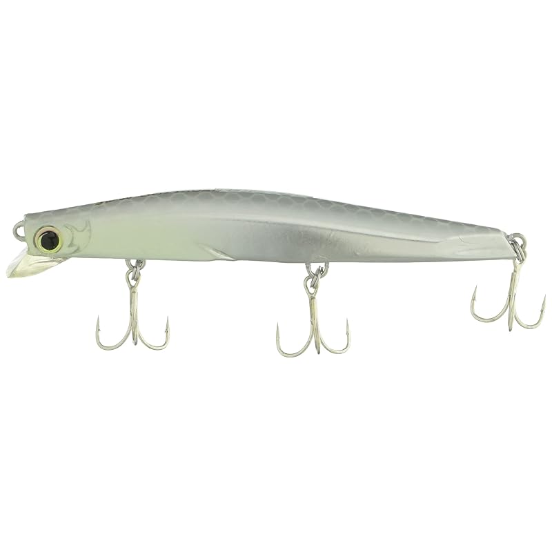 

Valley Hill minnow wicked way gotsun minnow 125F #15.Glo silver. lure