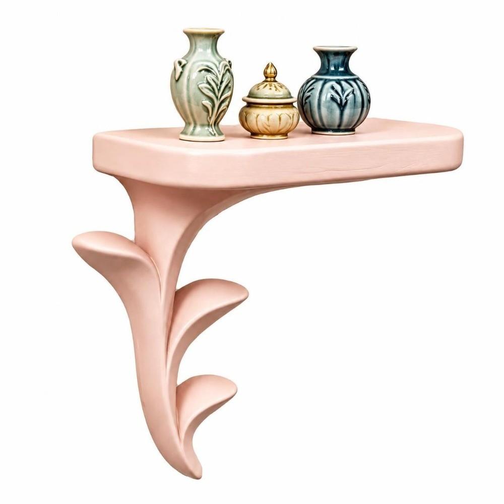 Plant Style Wall Bracket Sprout Shape Wall Rack New Wall Floating Shelf Home Wall Decor