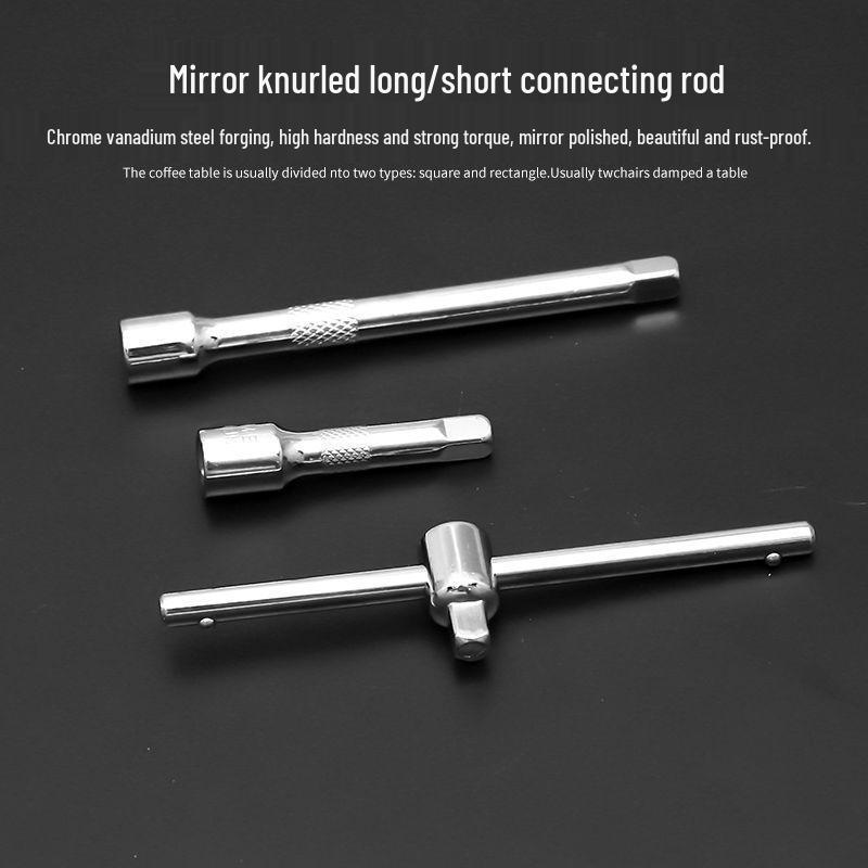 Motorcycle & Car Quick Ratchet Repair Tool Set - Socket & Wrench Combo