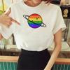 Pride Shirt Top Women Comic Anime Summer Top Girl Y2k 2000s Japanese Clothes