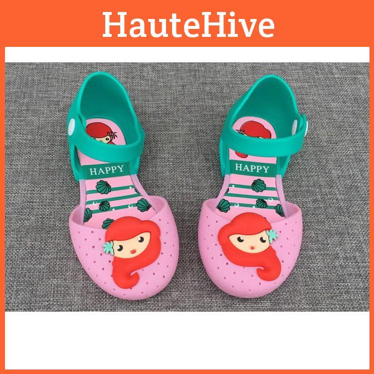 Neue Mini Melissa Meerjungfrauen-Sandalen für Mädchen, Prinzessinnen-Babyschuhe, in US-Größe 813