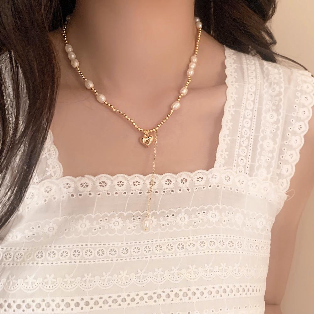 

Exquisite New Luxury Freshwater Pearl Clavicle Necklace Choker for Women