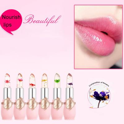 3.8g Lip Glaze Moisturizing Beautiful Long-lasting Universal Flower Moisturized Lip Balm for Dressing Room