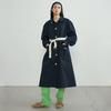 Iulai Bacon Safari Coat Navy