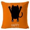 Pillow Cover Halloween Funny Atmosphere Decoration Car Cushion Room Bedside Cushion Sofa Waist Cushion Cushion Cover