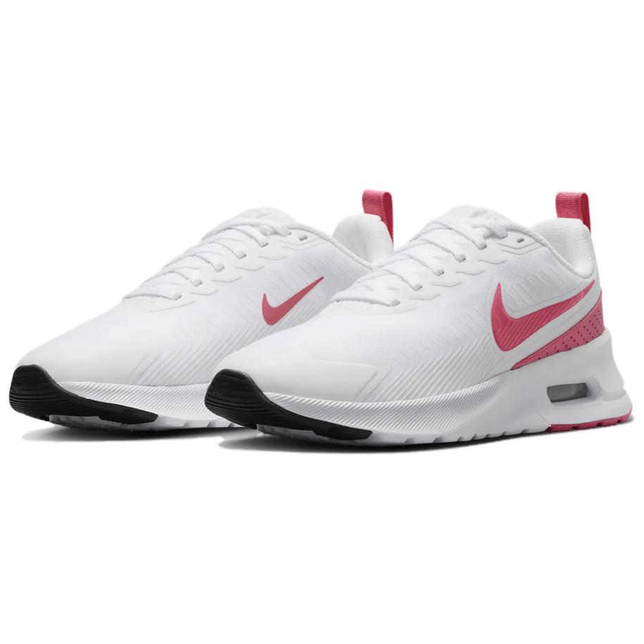 New Nike Air Max Nuaxis White Black Comet Red Aster Pink Women's HF1233-100