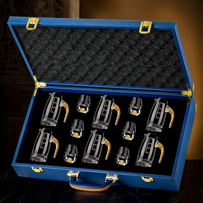 Light Luxury Crystal Glass Baijiu Set