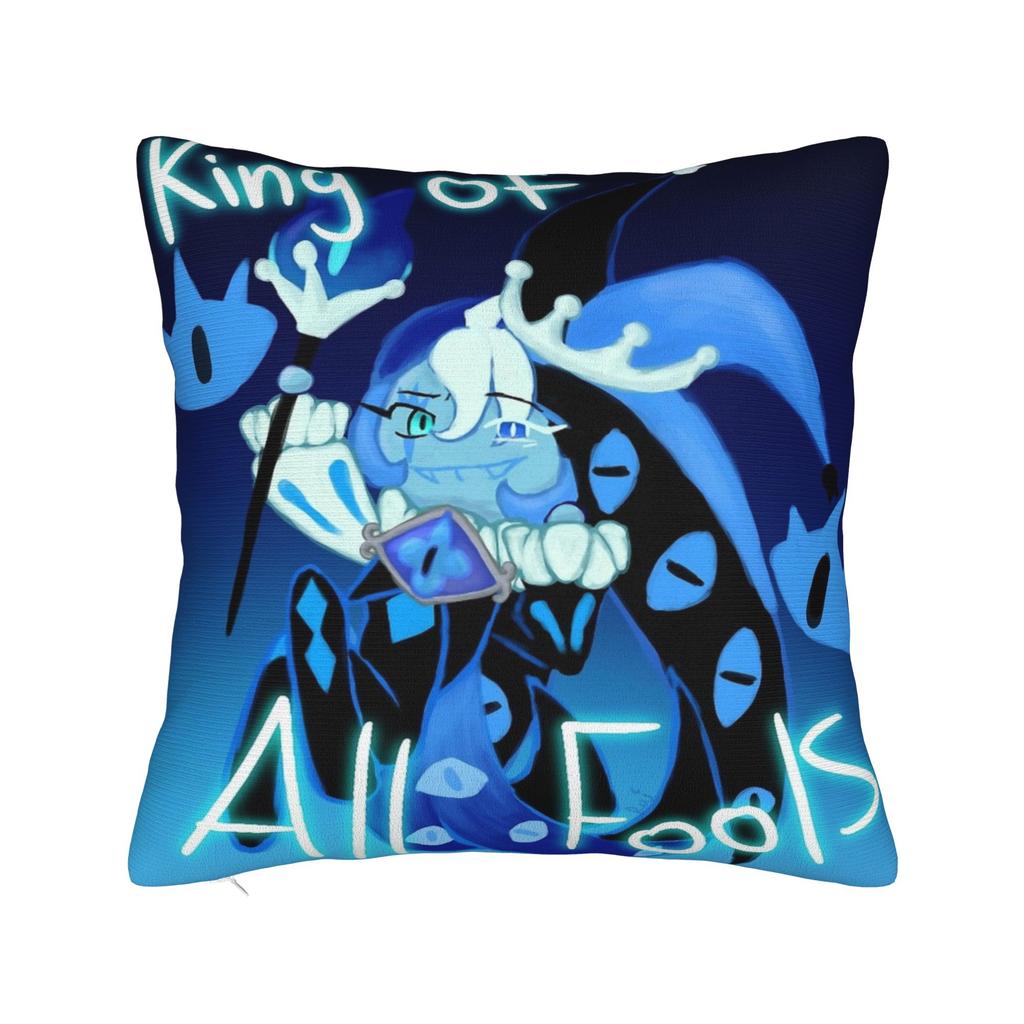 Shadow Milk Cookie Run Kingdom Square Pillow Covers Seat Cute Cartoon Anime Cushion Case Home Decoration Pillow Cover 45*45