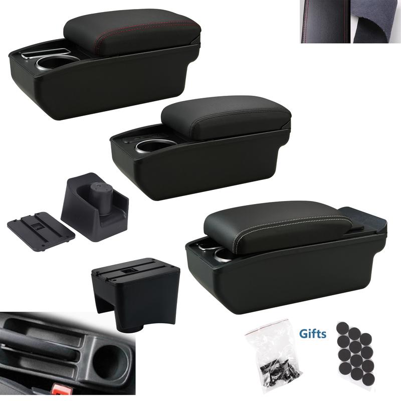 For Volkswagen POLO Armrest new For VW POLO Mk5 6R Vento Car Armrest box Interior Parts Storage Box Car Accessories 2010-2018USB