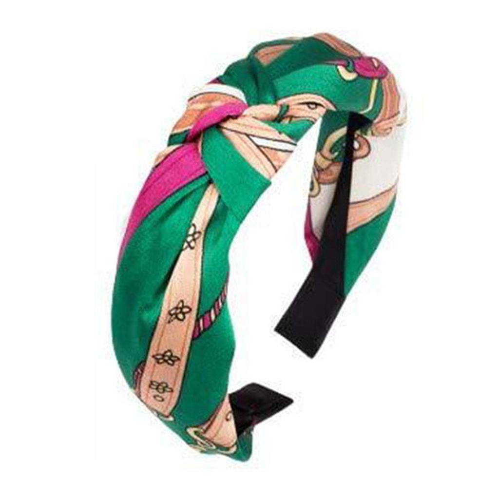 Fil noué bandeau noeud Turban bandeau nœud nœuds large bandeau bandeau élastique cheveux accessoires pour les femmes