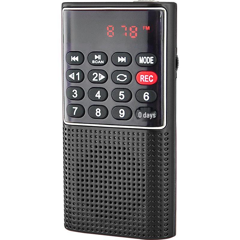 Happy Companion L-328 Mini Speaker & Recorder with Multifunctional Radio and Music Player
