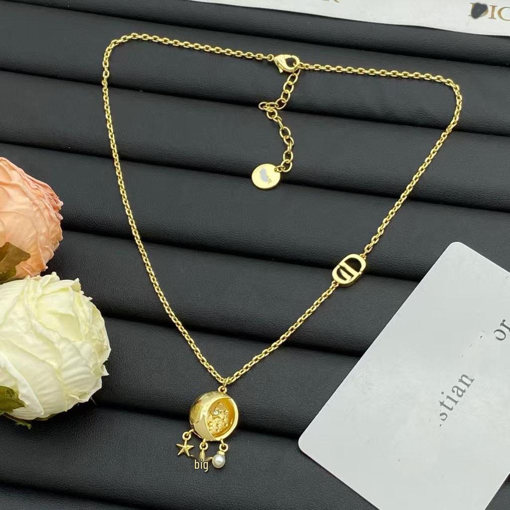 2025 Strass-CD-Halskette: Eleganter High-End Schmuck für Damen