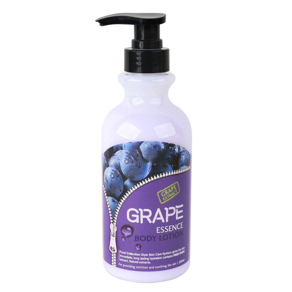 

A subtle fruity scent that wraps your entire body, grape body lotion 500ml