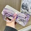 Fashion Oversized Cat Eye Optical Lenses Women Glasses Frames Blue Anti Blue Light Eyeglasses Luxury Brand Eyewear