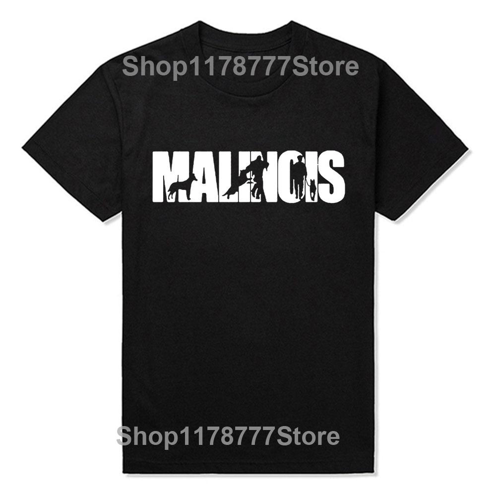 

Malinois Dog Birthday Funny Unisex Graphic Fashion New Cotton Short Sleeve T Shirts ONeck Harajuku Tshirt 4XL