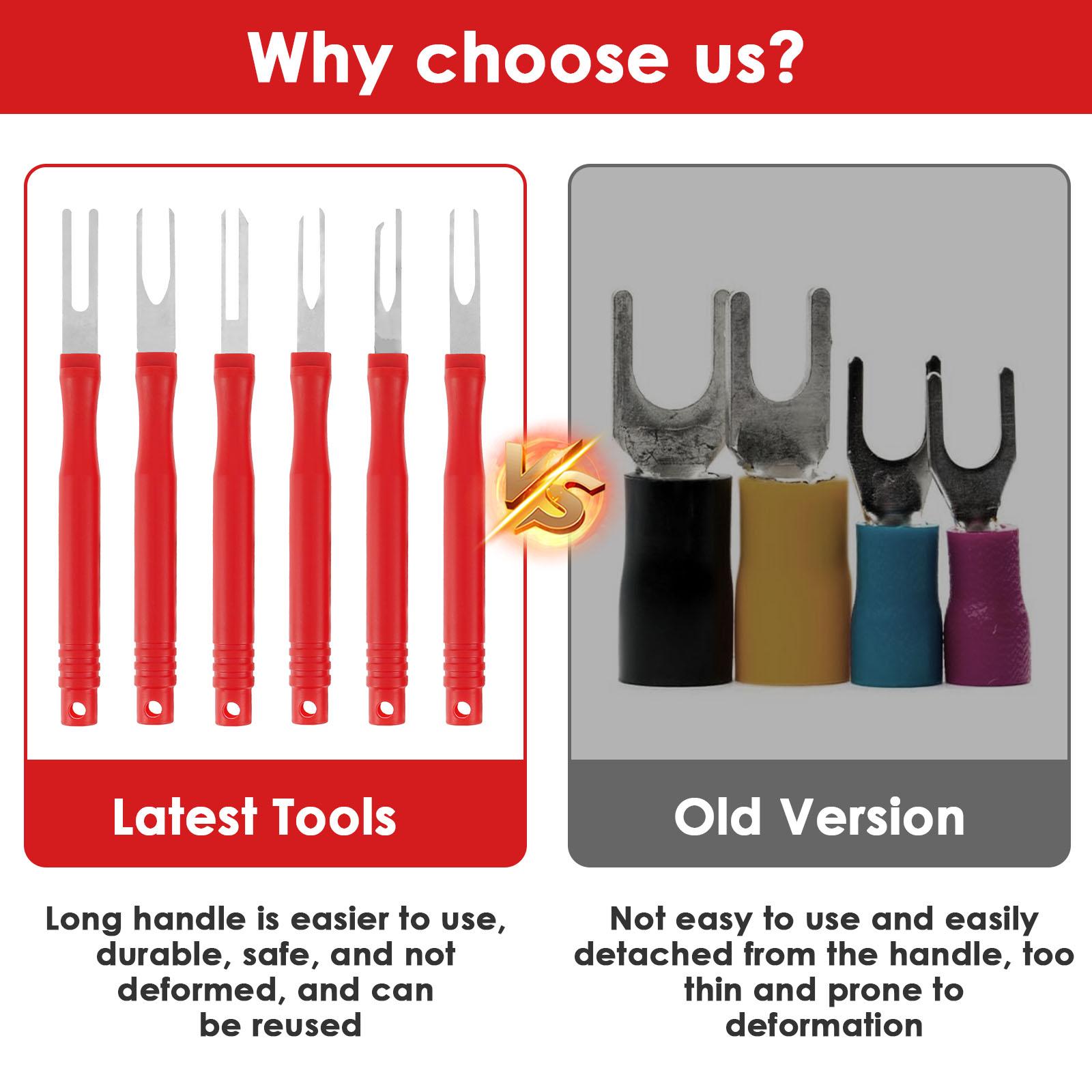 

36Pcs Car Terminal Removal Kit Reusable Electrical Wire Plug Connector Pin Release Tool Stainless Steel Pin Extractor Tools 36pcs