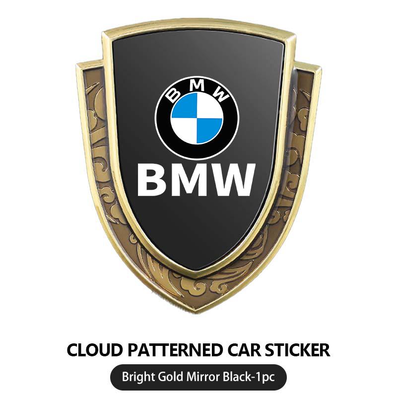Car Metal Shield Emblem Side Fender Body Trunk Badge Stickers For BMW Performance X1 M3 M6 F01 F02 E34 E36 E60 F10 F20 X6 YL6