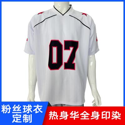 American Retro Sports Jersey Fan Football Jersey Street Tide Brand Couple Loose