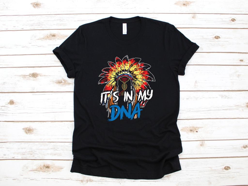 Native American DNA Shirt, Native T-Shirt, Indigenous Tank Top, T-shirt,T-shirt, T-shirt