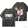 Monogatari Series Anime Lover Washed Tshirt Year Round Clothing Personality Clothes Plus Size Unisex Streetwear Couples Classic