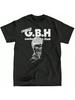 Zeldzaam Opgeladen GBH Band Cadeau Voor Fan Zwart Alle Maten Unisex T-shirt