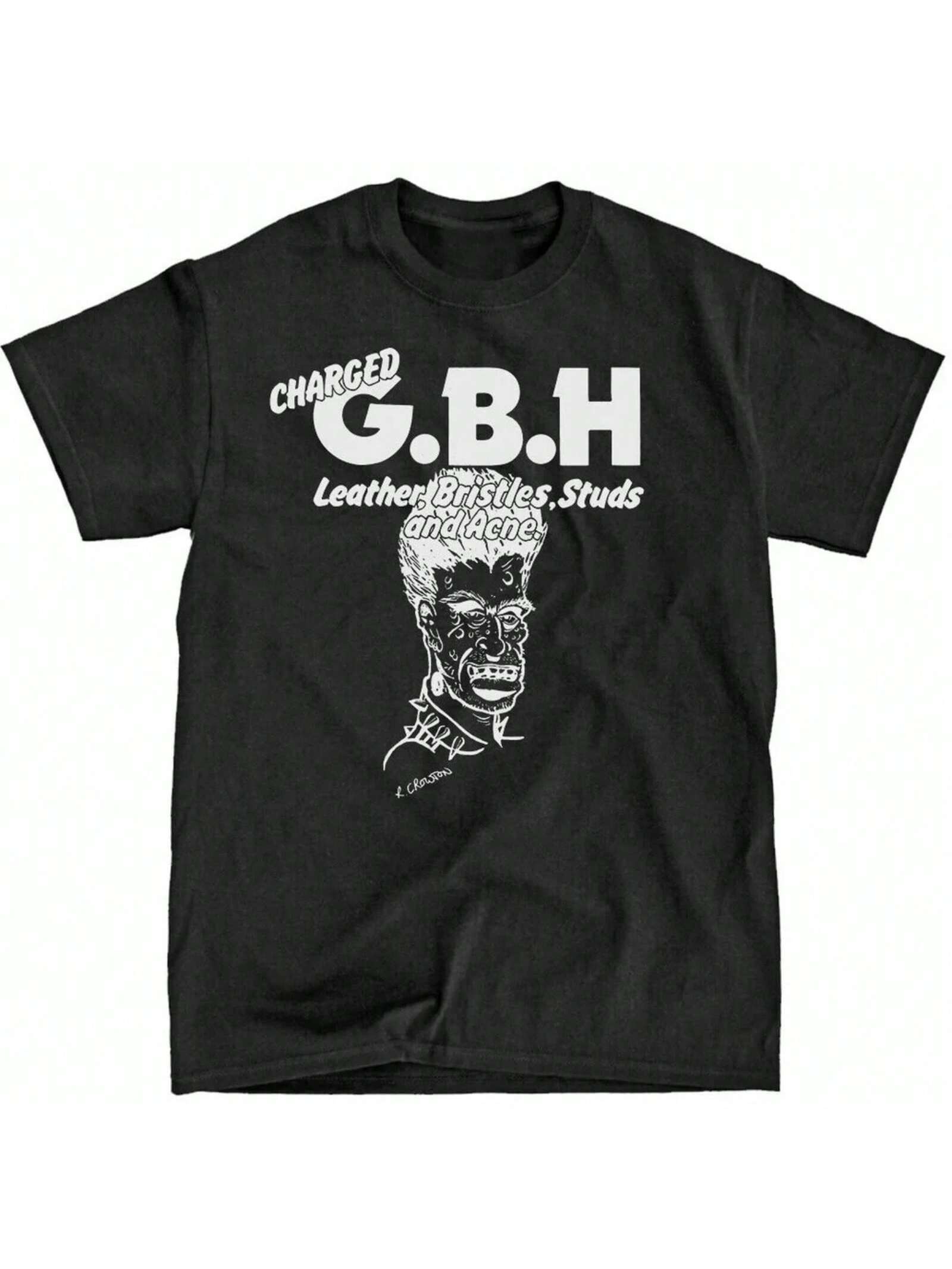 Rare Charged GBH Band Gift For Fan Black All Size Unisex T-Shirt S разноцветный