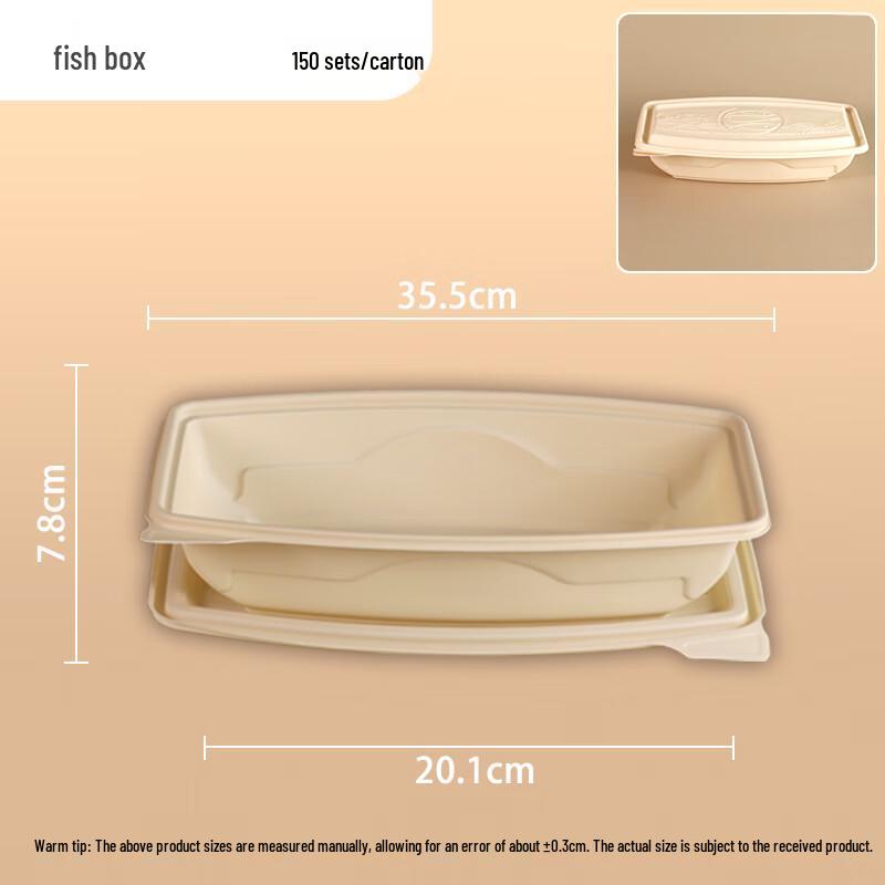 JianJian Biodegradable Corn Starch Disposable Food Containers