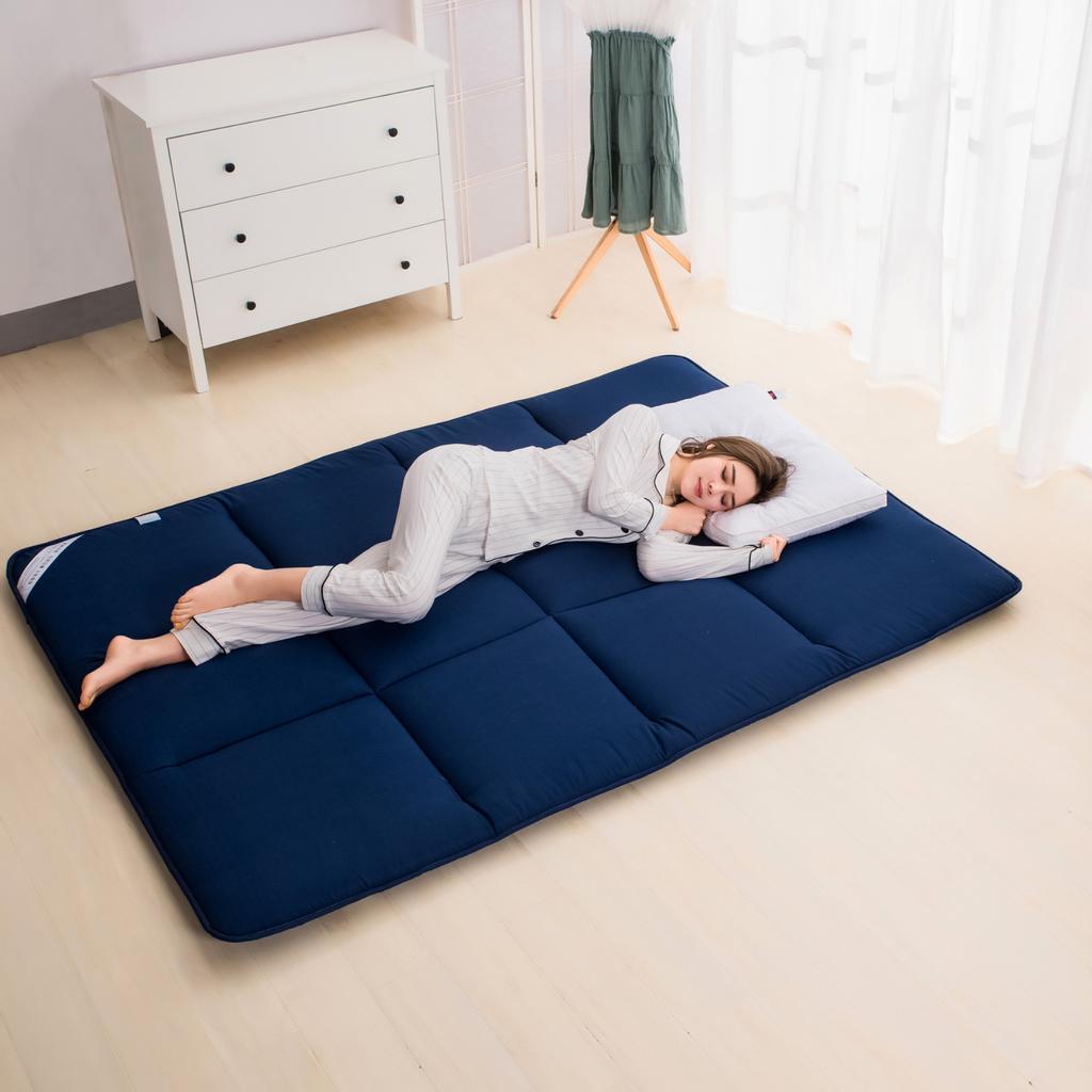 Brushed Breathable Solid Color Mattress Student Dormitory Bed Mattress Double Mattress