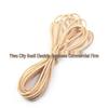 Korean High Elasticity Ribbed Rubber Hair Ties - Handmade DIY Hair Accessories