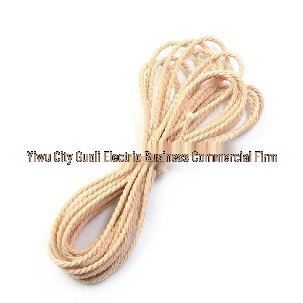 Korean High Elasticity Ribbed Rubber Hair Ties - Handmade DIY Hair Accessories