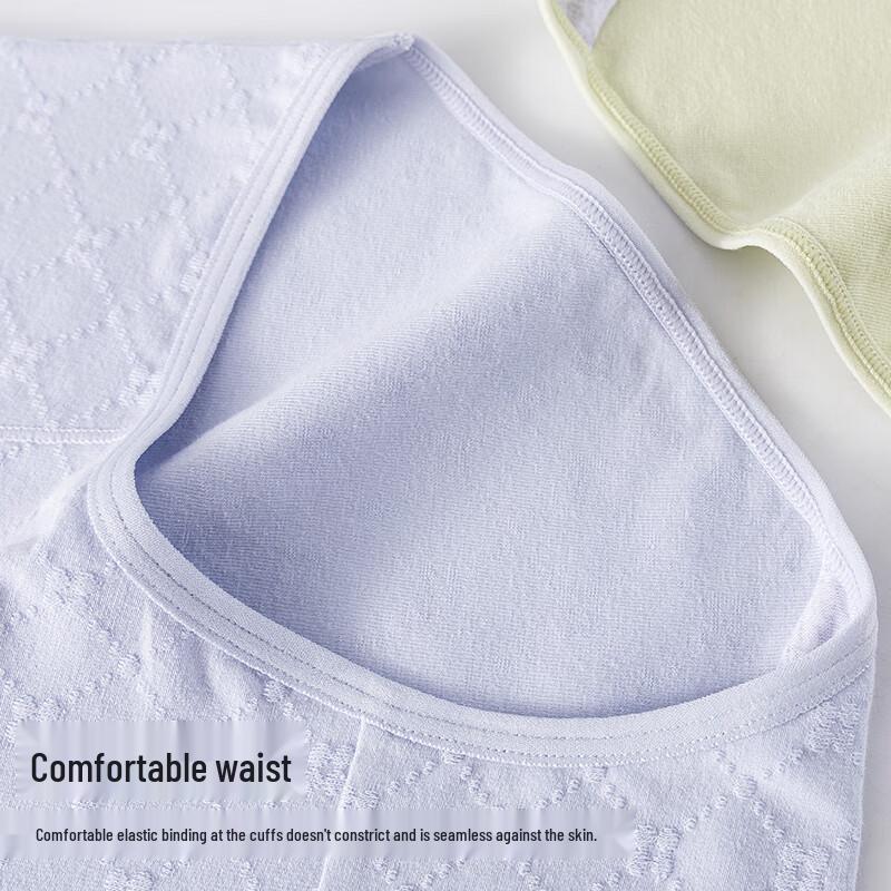 Urban Beauty Women's High-Waist Pure Cotton Antibacterial Underwear 4-Pack