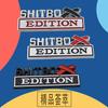 3D Car Styling SHITBOX EDITION for Car Grille Fender Trunk Rear Bonnet Nameplate Decal Emblem Badge Sticker