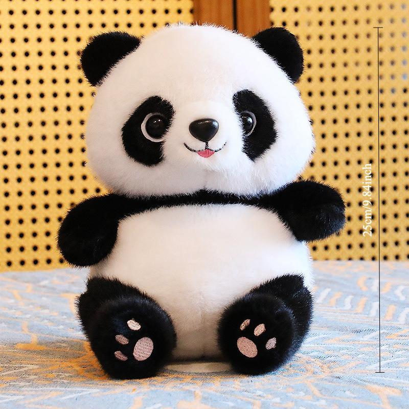 Cute Simulated Panda Plush Doll Toys Home Decoration Decoration Doll Birthday Commemorative Gift