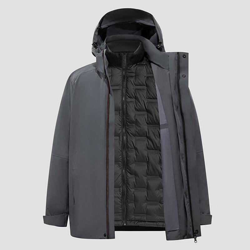 Conqueror Tiger Men's 3-in-1 Down Jacket YH-6966HN