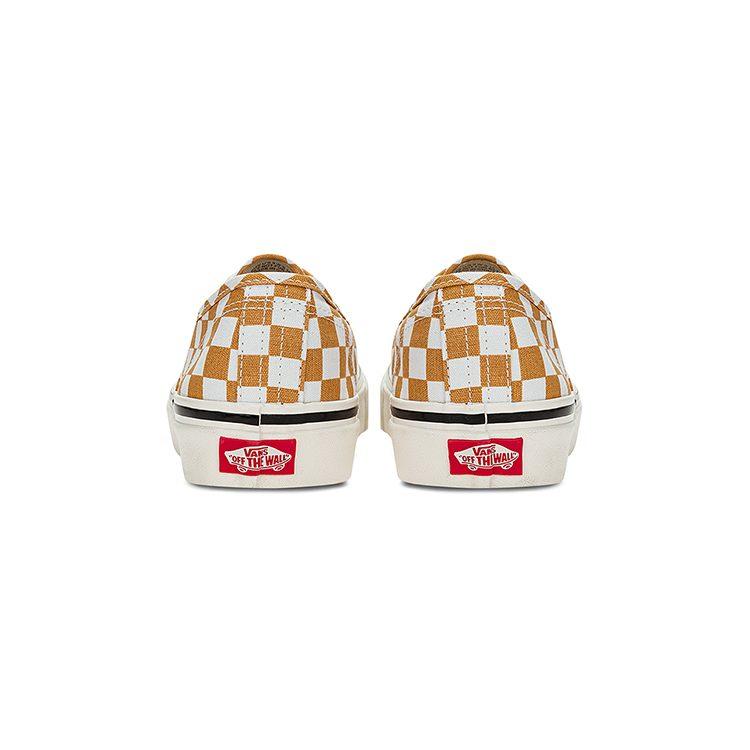 Vans Authentic 44 DX Low Top Canvas Shoes Unisex Orange White VN0A7Q5CBLS